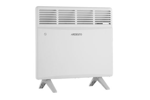 Конвектор електричний ARDESTO  CH-1000MCW, 1000 Вт, 10 м2, закритий нагрів. елемент, IP24, мех. керування, білий (CH-1000MCW) | Зображення 3