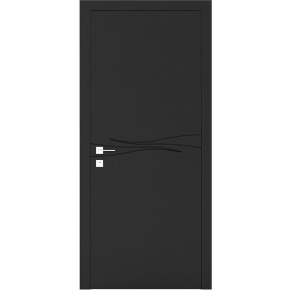 Двери Rodos CORTES PRIMA Фрезеровка 1, 2, 3 RAL 9004