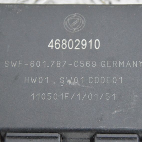 Блок керування парктроніками Fiat Doblo 2000-2010 Модуль парктроніків Фіат Добло 46802910 | Зображення 1