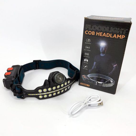 Налобный фонарик bailong BL-W690-LTS+SMD / Водонепроницаемый фонарик / BP-608 Головной фонарик | Зображення 7