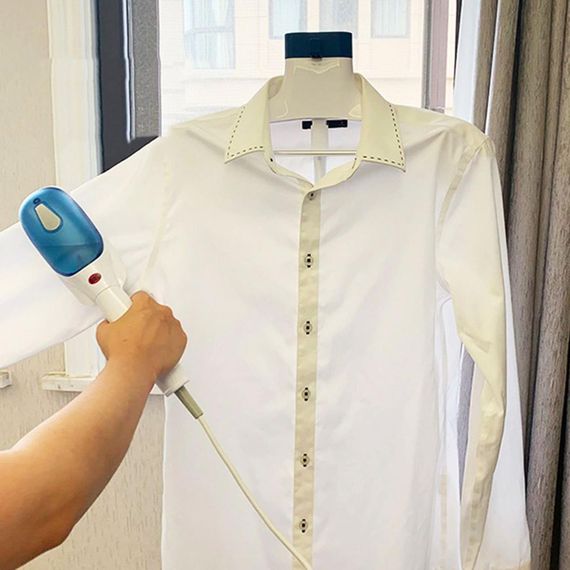 Ручний відпарювач для одягу, 770 Вт Grant Steam Brush / Парова праска-щітка / Дорожній відпарювач з насадкою | Зображення 2