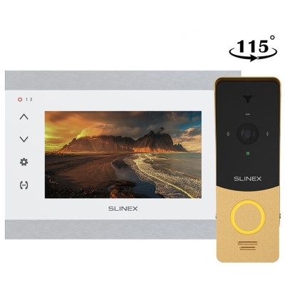 Комплект видеодомофона Slinex SL-07N Cloud White  ML-20HD | Зображення 5