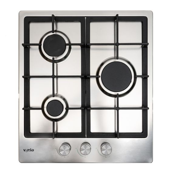 Варочная поверхность три конфорки Ventolux HG430 CS (X) 7 нержавейка