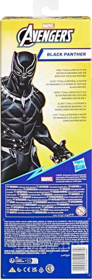 Игровая фигурка Черная Пантера 30 см Марвел Оригинал Hasbro Marvel Black Panther Action Figure | Зображення 4