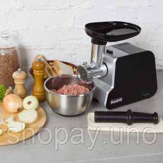 Мясорубка Magio MG-268 N 2000 Вт мясорубка для мяса электромясорубка для шинковки электромясорубка для дома | Зображення 6
