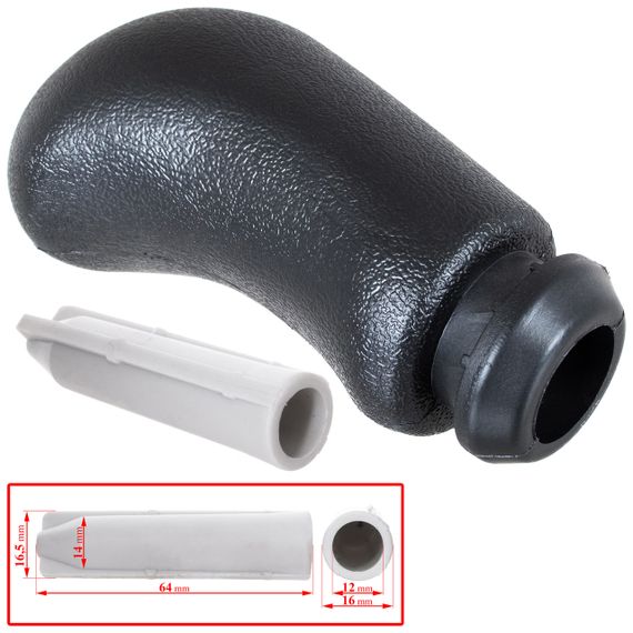 Renault Clio (від 1998-) ручка КПП перемикання передач 5 ступка + адаптер, Рено Кліо | Зображення 1