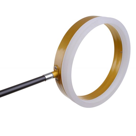 Светильник потолочный подвесной BR-01 630C/4 LED 48W WW+NW+CW BK/G | Зображення 2