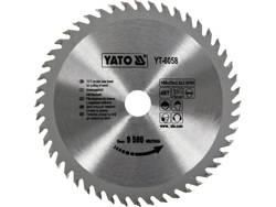 Диск пиляльний победитовий по дереву YATO Польша: 160x20x2.8x2.0 мм, 48 зубцив, R.P.M до 9500 1/хв YT-6058