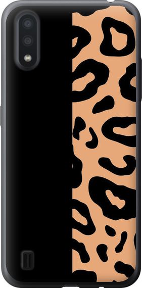 Чехол на Samsung Galaxy A01 A015F Пятна леопарда "4269u-1842-17620"