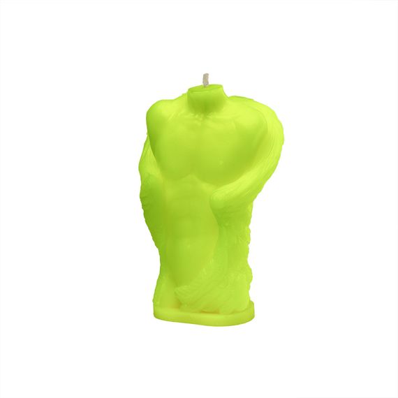 Свічка LOVE FLAME - Angel Man Yellow Fluor, CPS07-YELLOW Sex Aura | Зображення 2