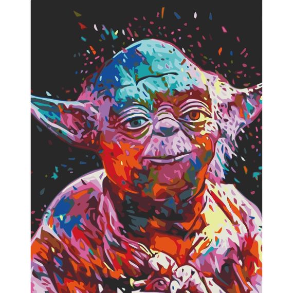 Картина по номерам "Легендарный джедай" Art Craft 16009-AC 40х50 см