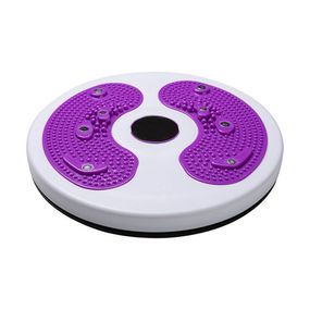 Диск массажный для похудения "Здоровье" FitGo NE-F-145 бело-фиолетовый