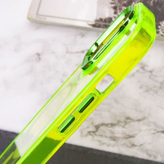 Чохол TPU Iris with MagSafe для Apple iPhone 13 Pro (6.1") Жовтий | Зображення 6