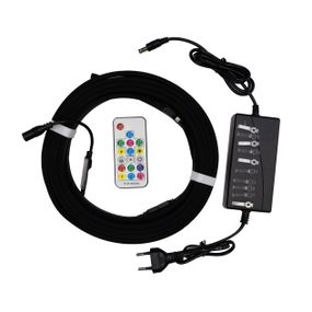 Готовий набір стрічки PROLUM™ 24V; 5x13;Чорний; 5M; RGB FULL COLOR, PRO