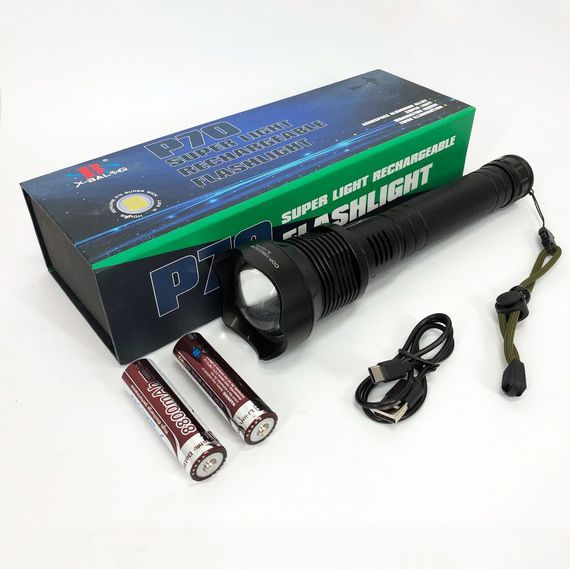 Фонарик светодиодный для туриста X-Balog BL-X92-P70, Компактный аккумуляторный фонарь NJ-86 | Зображення 8