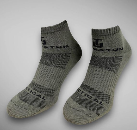 Носки ULTIMATUM Tactical низкие Олива,трекинговые летние мужские носки 43-46