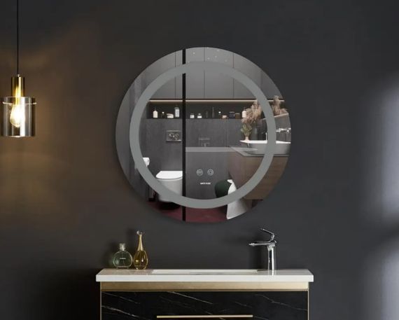 Дзеркало Mixxus PLAIN MC03-60 з LED Touch, Anti-fog, димером, регулюванням яскравості (MI6662) | Зображення 6