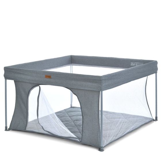 Детский манеж SWIFT 4 ME 1196 Dark Gray, до 15 кг | Зображення 1