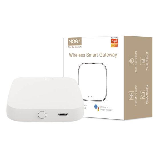 Moes Bluetooth-шлюз Умный WiFi-концентратор Умный дом Bluetooth MESH (SIG) Шлюз Низкое энергопотребление | Зображення 7