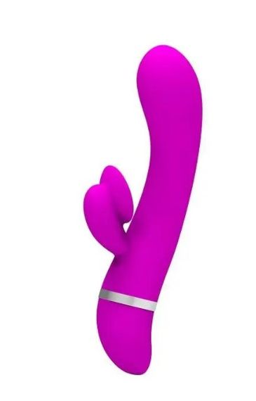 Вібромасажер із кліторальним стимулятором Pretty Love — BERT Sex Aura | Зображення 1
