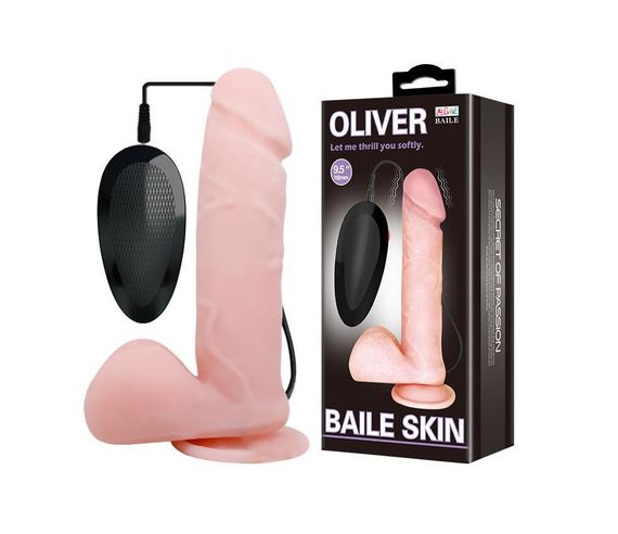 Вібратор із пультом 19,5 см Oliver Sex Aura