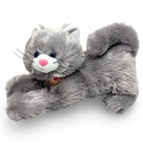 Іграшка мʼяка "Кіт Кис" 30 см (Сірий)