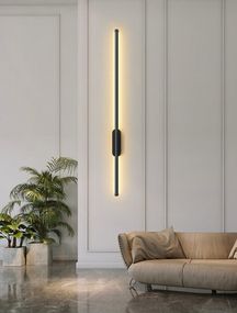 Бра LED 27965 Чорний 6х6х121 см.