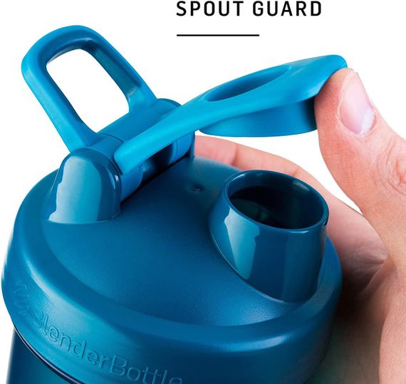 Шейкер спортивний BlenderBottle Pro45 1270ml Ocean Blue (Original) | Зображення 2
