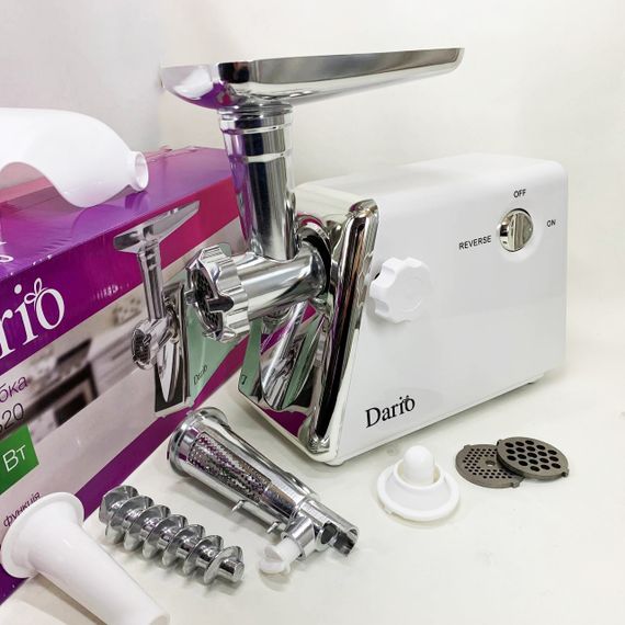 М'ясорубка з теркою для дерунів Dario, Електрична м'ясорубка для виготовлення фаршу KO-48 | Зображення 3