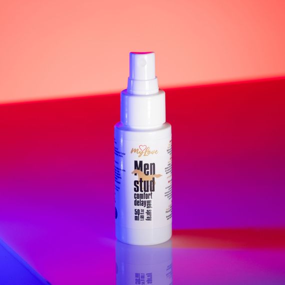 Пролонгуючий спрей-лубрикант для чоловіків - MyLove Men Stud Comfort Delay Med Spray, 50 мл | Зображення 2