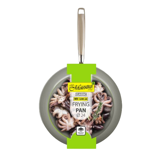 Сковорода з кришкою Maestro Ceramic MR-1209-24 | Зображення 3