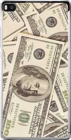 Чехол на Huawei Ascend P8 Доллары "3016u-123-17620"
