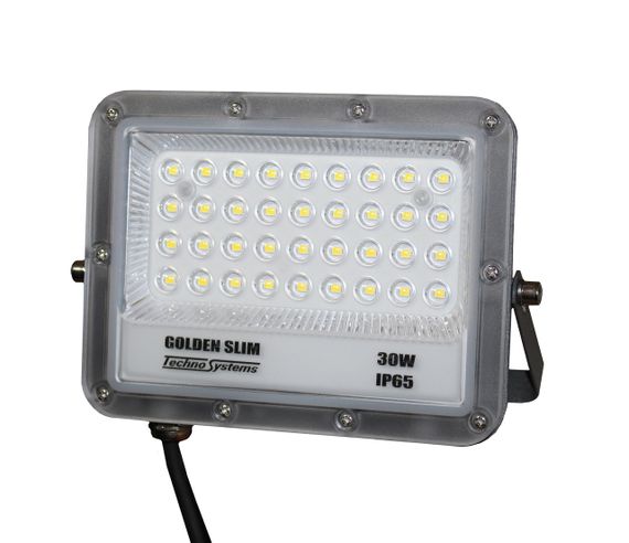 Прожектор LED 30W GOLDEN Slim 220V 3300Lm 6500K IP65 Ny95000992