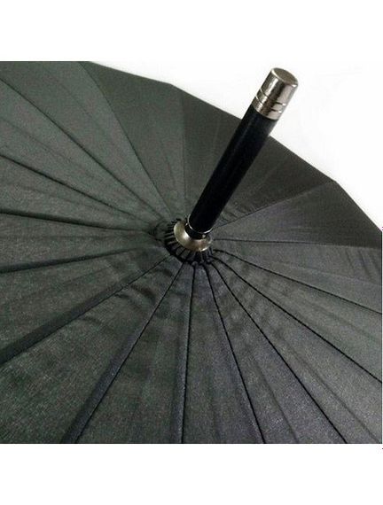 Парасолька-тростина Kitchen Pro+ KT--995--BLK напівавтомат на 16 спиць Чорний | Зображення 5