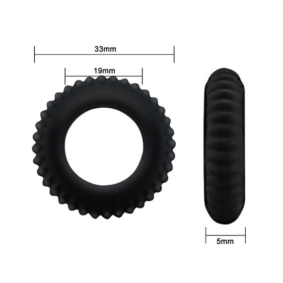 Ерекційне кільце - Titan Cock Ring Blue | Зображення 6