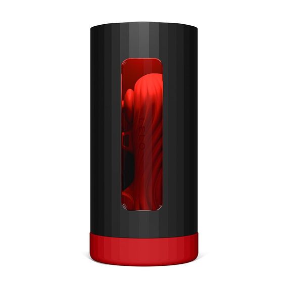 Смарт-мастурбатор LELO F1S V3 XL Red, увеличенный, 2 мотора, 8 режимов, стимуляция звуковыми волнами