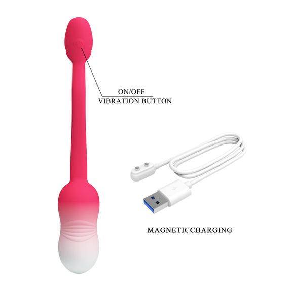 Віброяйце з керуванням через застосунок PRETTY LOVE Poulsen Egg Vibrator 01, 7 см Sex Aura | Зображення 5
