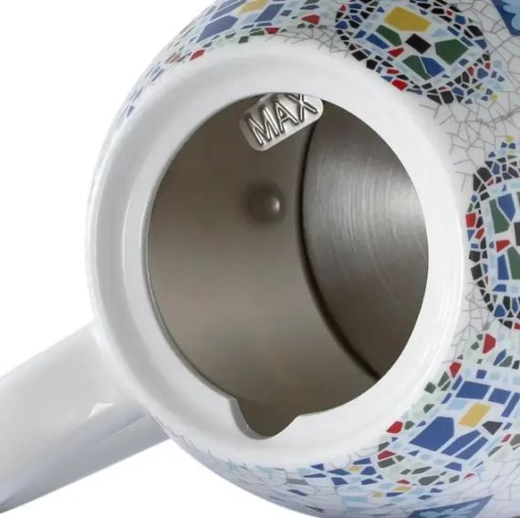 Электрический кухонный керамический чайник с мозаикой на 1,4л MS 7837 1000W | Зображення 3