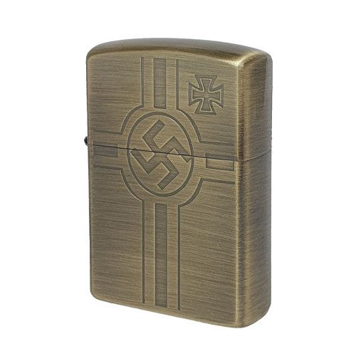 Металлическая Бензиновая Зажигалка Zorro WW 2