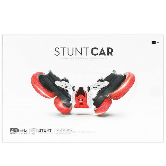 Машинка на радіокеруванні SHT DW02A Trick and Flip RC Car 2.4G Green Red | Зображення 3