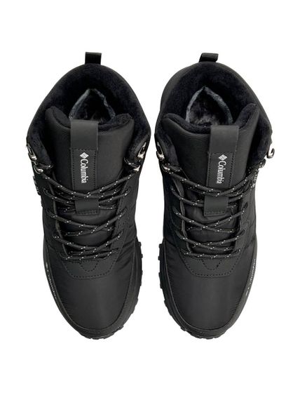 Зимние мужские кроссовки Trailstorm  Black White Fur , Вьетнам | Зображення 1