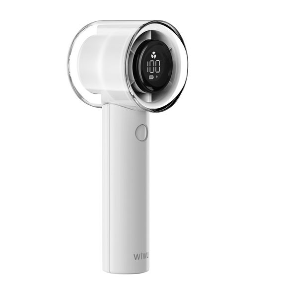 Портативний вентилятор з дисплеєм WIWU WI-FS010 White | Зображення 2