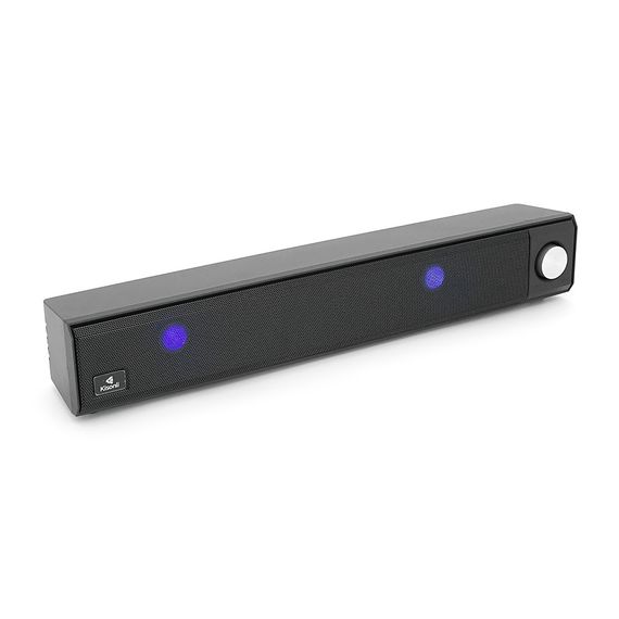 Колонка Kisonli LED-909 Bluetooth 5.0.2х5W, 1200mAh, USB/TF/BT/FM/AUX, DC: 5V/1A