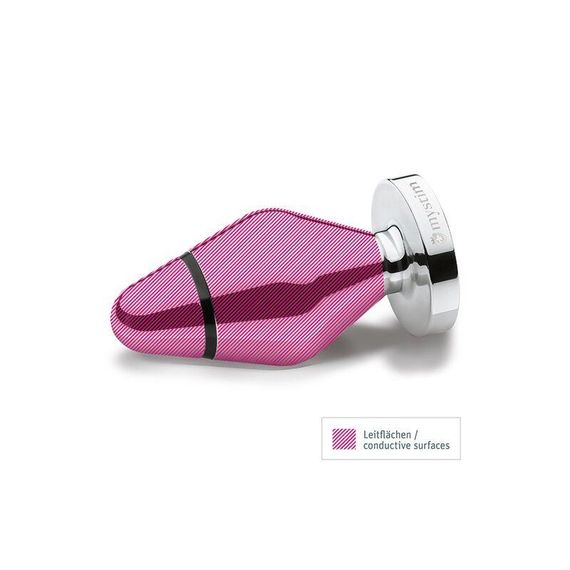 Металева анальна пробка Mystim Big John для електростимулятора, діаметр 6,5 см sexstyle | Зображення 2