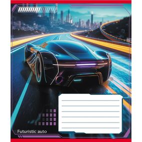 Зошит учнівський "Авто майбутнього" 018-530292K-5 в клітинку, 18 аркушів