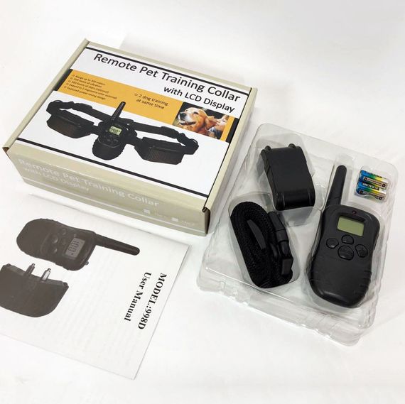 Нашийник для дресирування собак Remote Pet Dog Training з QV-137 LCD Дисплеєм | Зображення 6