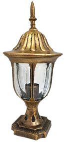 Фонарь уличный на ножке 25514 Золото 35х16х20 см.