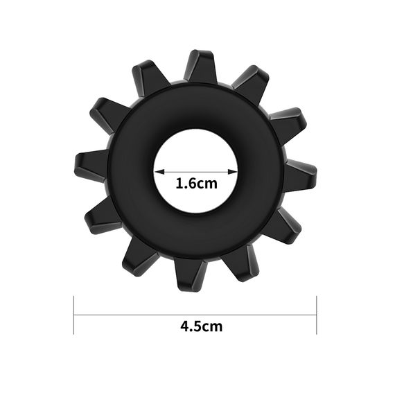 Ерекційне кільце - Power Plus Cockring 3 Black | Зображення 1