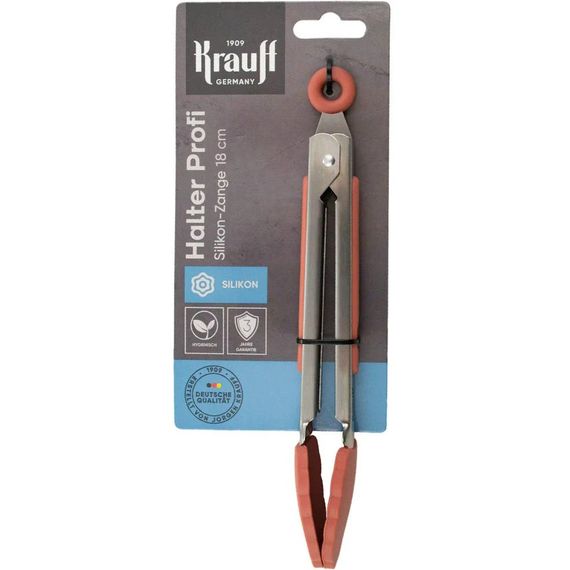 Щипцы кухонные Krauff 29-305-117 18 см розовые