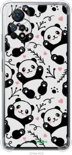 Чохол на Xiaomi Redmi Note 11 Панди "4318sp-2516-2448"